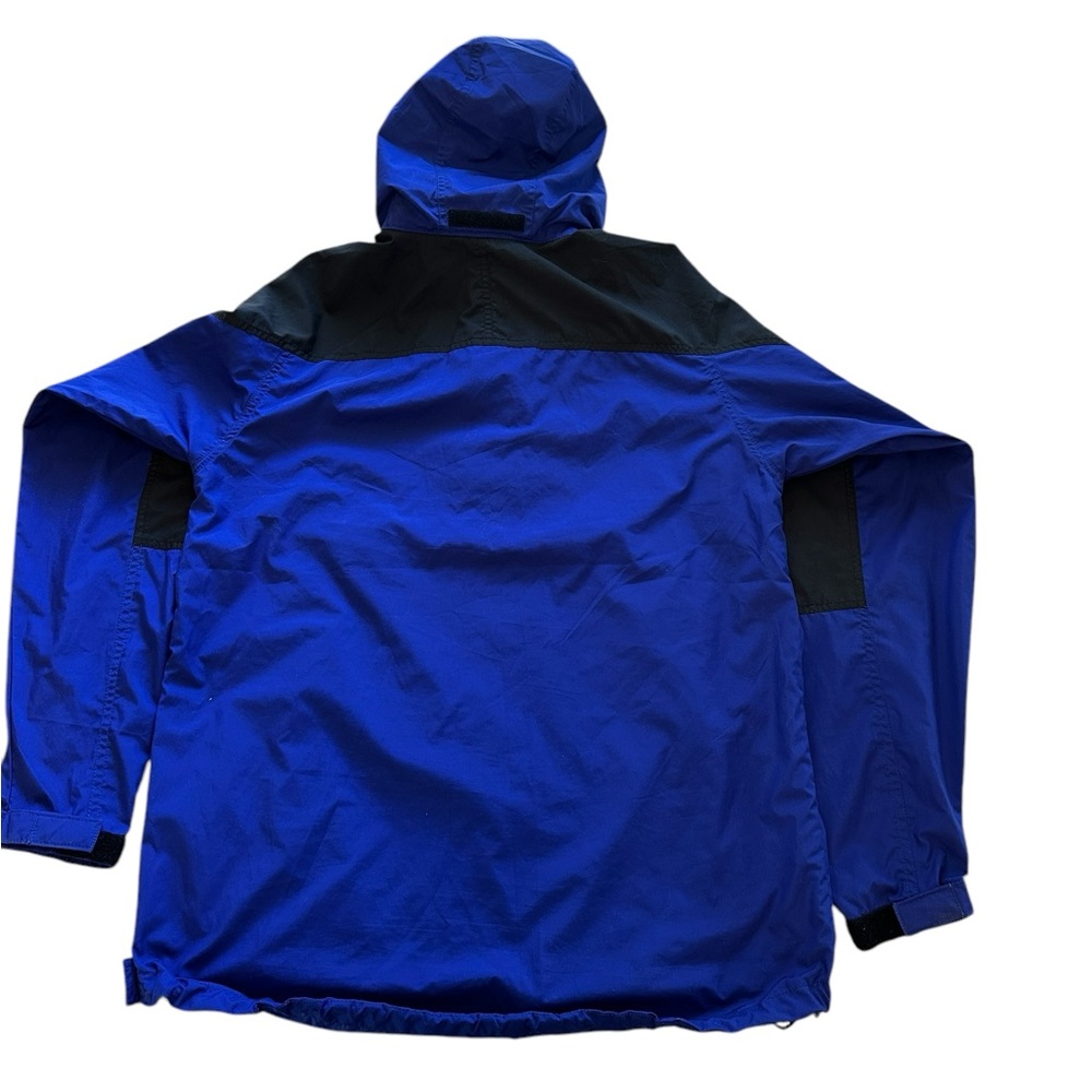 VTG The North Face Men’s Blue Pull Over Hooded Coat Jacket Packable  Lar… - Picture 8 of 12